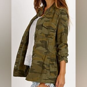 Splendid Camo Military Jacket